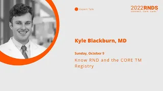 2022 RNDS | Know RND and the CORE TM Registry
