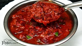 Perfect Curry for Rice, Chapati/ Beetroot Curry/ Beetroot gravy