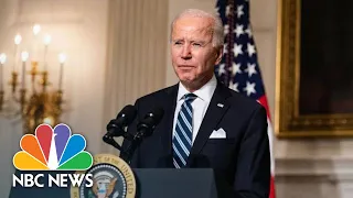 Biden Delivers Remarks On New Framework For Social Spending Plan | NBC News