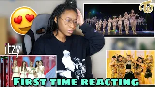 FIRST TIME REACTING TO TWICE & ITZY LIVE😳Mama/MMA 2019 *Feel Special, Fancy, Dalla, Icy, + more‼️