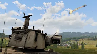 Anti-Air Defence Systems In Action Shot Down Attack Helicopters - Arma 3 MilSim