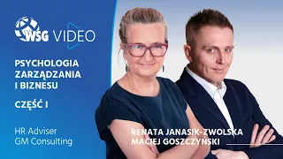 Psychologia zarządzania i biznesu. Część I