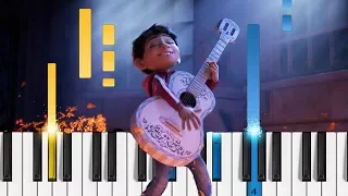 Disney's Coco - Remember Me (Recuérdame) - Piano Tutorial