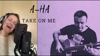 Акустическая версия песни A-ha - "Take on me" (cover)