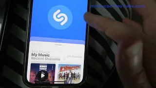 how to Import Shazam from another phone