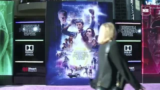Spielberg's 'Ready Player One' premieres in Los Angeles