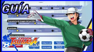 ⚽ LA MEJOR CONFIGURACIÓN - CAPTAIN TSUBASA: ACE ⚽ y aprendiendo a MEJORAR PERSONAJES