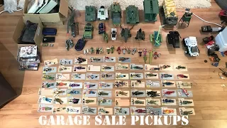 LIVE GARAGE SALE PICKUPS - The Greatest G.I. Joe Haul of All-Time! and some games...