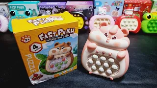 Hello Kitty Toys | 3 Minutes Satisfying with Unboxing Push Pop It Game Console Fidget Toy ASMR