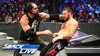 Baron Corbin demolishes Sami Zayn in brutal beatdown: SmackDown LIVE, May 23, 2017