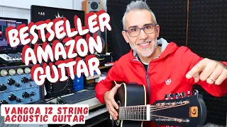 BESTSELLER on Amazon - 12 String Acoustic Guitar - Vangoa - Demo | Review
