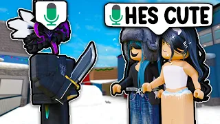 I Met The WEIRDEST Players In MM2 VOICE CHAT... (Murder Mystery 2)