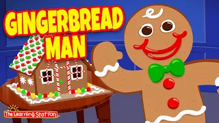 Christmas Songs for Kids 🎄 Gingerbread Man🎄 Christmas Music 🎄 Kids Songs  by The Learning Station