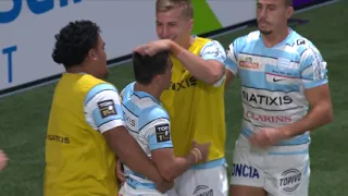 TOP 14 - Essai de Max SPRING (R92) - Racing 92 - Montpellier Hérault Rugby - J08 - Saison 2021/2022