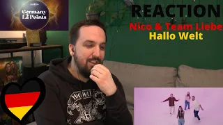 REACTION: NICO SUAVE & TEAM LIEBE - "HALLO WELT" (Pre-selection: "Germany 12 Points")