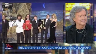 Red Canzian e i Pooh, storia della musica italiana - La Vita in diretta - 09/01/2023