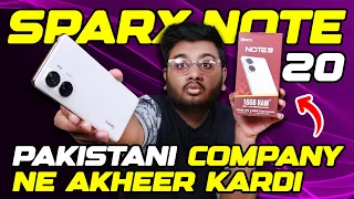 Sparx Note 20 Unboxing | Price in Pakistan