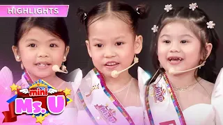 Mini Miss U Grand Finalists give a short message for Barbie, Tanggol, and Darna | It' Showtime