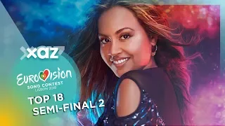 Eurovision 2018: Semi-final 2 - Top 18 (Qualifiers)