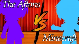 The aftons vs Minecraft singing battle {Gacha club}