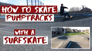 How to Skate a pump track