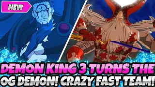 *NEW FAST & REALLY EASY 3 TURN TEAM!* THE DEMON KING SHREDS ORIGINAL DEMON (7DS Grand Cross Guide)