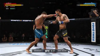 UFC 4 Tyron Woodley vs Rafael dos Anjos Rematch!