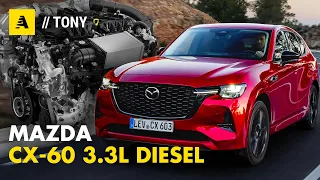 MAZDA CX-60 DIESEL | Il 3.3L a 6 cilindri... consuma meno di un 4. CAPOLAVORO!