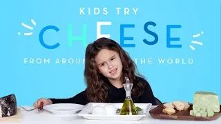 Kids Try Cheese from Around the World | Kids Try | HiHo Kids