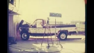 1979 Chevy Silverado K20 / GMC Pickup | Frontal Crash Test by NHTSA | CrashNet1