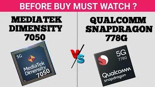 Mediatek Dimensity 7050 vs Qualcom Snapdragon 778G || Snapdragon 778G vs Dimensity 7050@TechnoRuhez