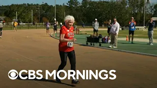 105-year-old Louisiana woman, Julia Hawkins, sets world record in running