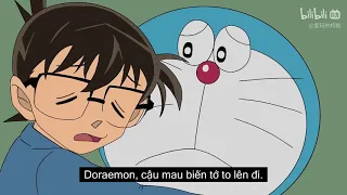 Cuộc gặp gỡ của Shinichi (Conan) và Doraemon || Rii Official