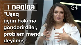 Hamilə qaldım, atasız böyütmək istəmədim: Mənzurə uşağı olmamağının səbəbini açıqladı - 1 Dəqiqə