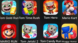 Tom Jetski 2,Tom Gold Run,Tom Hero,Tom Candy Run,Mario Kart,Tom Time Rush,Wuggy Horror………………