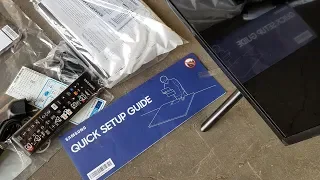 Unboxing the Samsung 7172 Smart TV