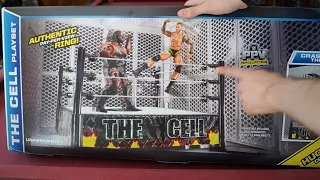 WWE The Cell Playset Ring Toys R Us Exclusive Unboxing, Construction & Review!!