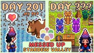 I played 300 days of MESSED UP Stardew Valley  - Archipelago Randomizer Mod [FULL 3RD YEAR +]