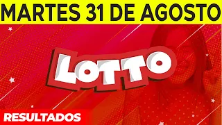 Resultados del Lotto del Martes 31 de Agosto del 2021