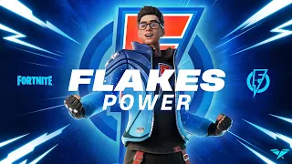 A Entrada Eletrizante de Flakes Power no Trailer da Série Ícones do Fortnite