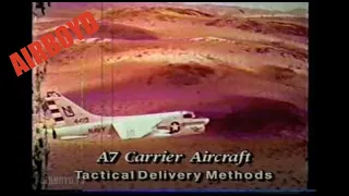 A-7 Laydown Delivery B43 Nuclear Bomb