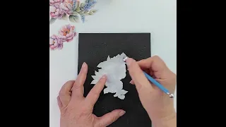 3D image - "paper on paper" technique