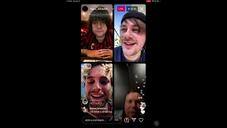 5sos Instagram live (3/27/2021) 1 year of CALM livestream