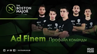 Ad Finem - профайл команды @ Boston Major