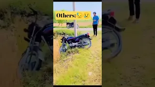 🤬😡 Respect Your Bike...😓😥 Love your Bike 😍🥰❤️😘 #viral #youtube #youtubeshorts #splendor #motivation