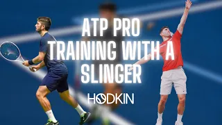 ATP PRO Training with a Slinger machine