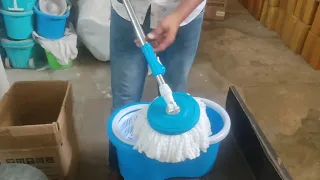shivonic bucket mop assembling video