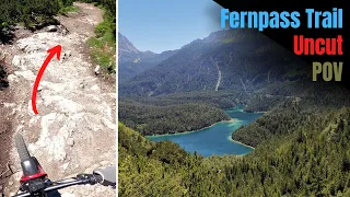 Fernpass-Trail | raw and full length descend | MTB Trans-Alp Tag 1