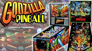 Godzilla Pinball Machines & Video Games