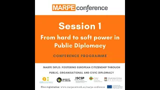 MARPE Diplo Conference 2021 - day 1, session 1 - full video